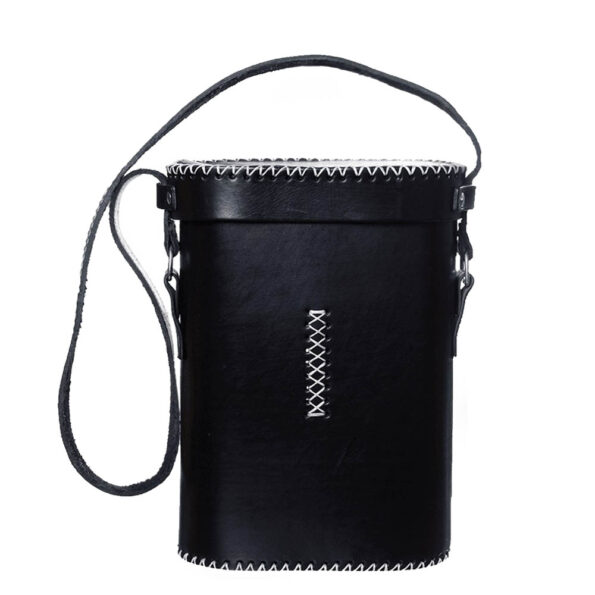 Bolso Matero clasico cuero vaqueta