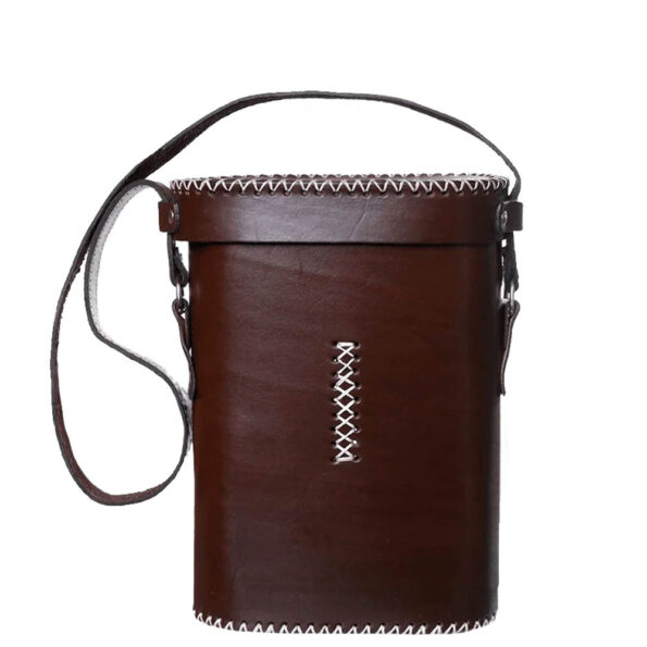 Bolso Matero clasico cuero vaqueta - Imagen 3